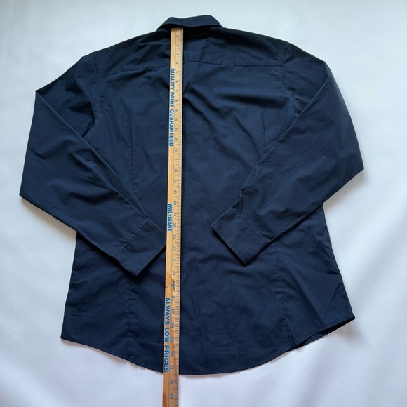 Bud Light NFL Button Down Men's long sleeve Large Antigua Navy Blue work Shirt - Picture 8 of 10